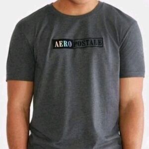 Aeropostale Gray Men's T-Shirt